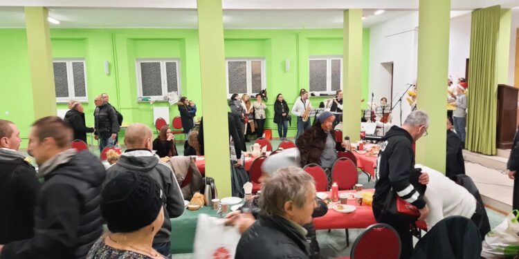 Wigilia Caritas dla bezdomnych i samotnych gorzowian