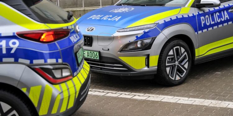 Nowe, elektryczne radiowozy w lubuskiej policji