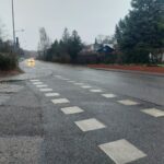 Gołoledź na chodnikach i ulicach Gorzowa