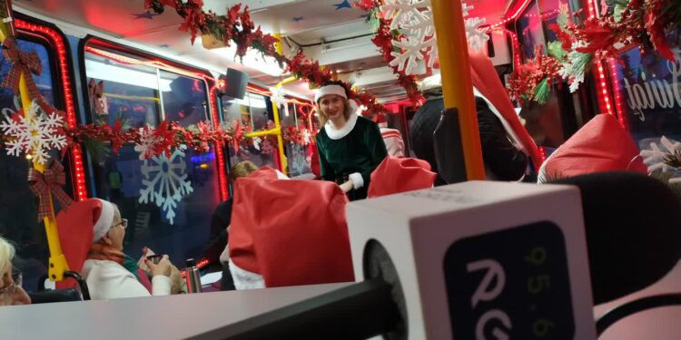 Mikołajkowy tramwaj z opóźnieniem. Awaria