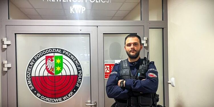 Gorzowski policjant po służbie zatrzymał pijanego kierowcę