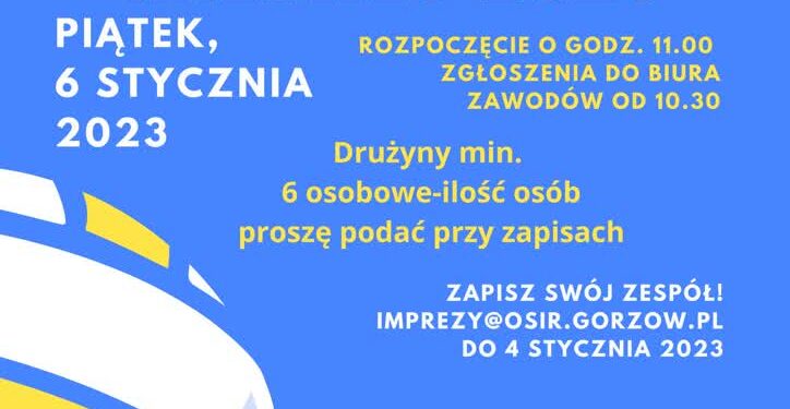 OSiR zaprasza na siatkarski turniej dla amatorów