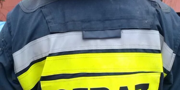 Pożar w Nowinach Wielkich