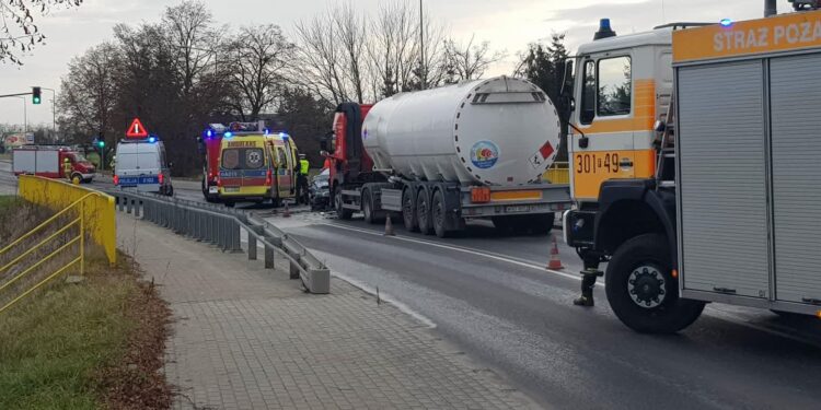 Śmiertelny wypadek na Podmiejskiej