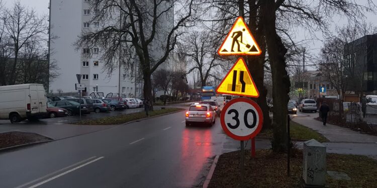 Zamknięty przejazd ul. Piłsudskiego