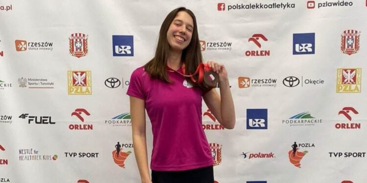 Medal i życiówka gorzowianki a występ był pod znakiem zapytania