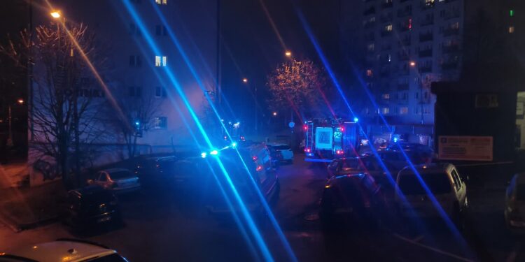 pożar na Walczaka w Gorzowie