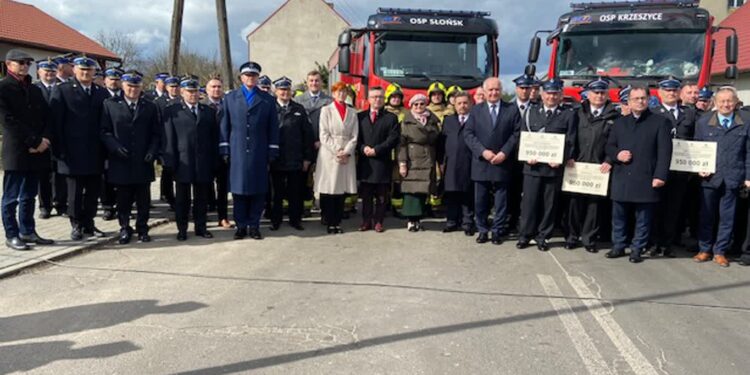 Lubuskie jednostki Ochotniczych Straży Pożarnych będą miały nowy sprzęt
