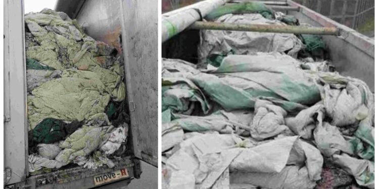 Kolejne tony śmieci zatrzymane na granicy w Świecku. Miały to być „zielone” odpady