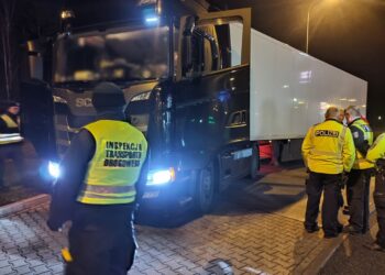 Nocne kontrole ITD na A2