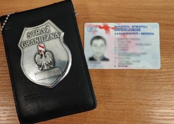 Zawodowy kierowca z Gruzji posługiwał się „lewym” prawem jazdy