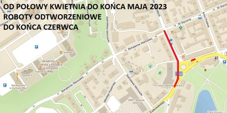 Od poniedziałku zmiany na Kosynierów Gdyńskich