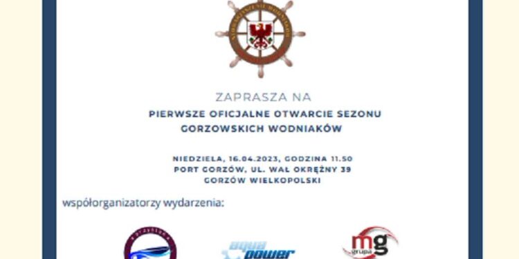 Stowarzyszenie Wodniaków inauguruje sezon
