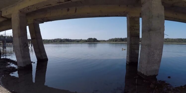 Wciąż wysycha jezioro Głębokie, jedno z najczystszych w Lubuskiem