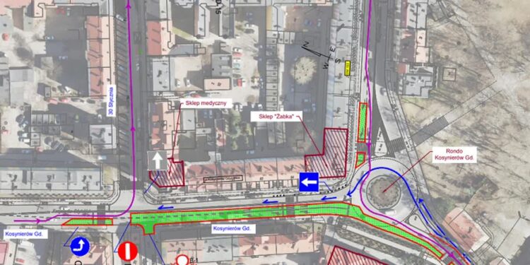 Zaczęło się – wystartował remont Kosynierów Gdyńskich