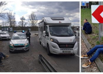 Dwaj Francuzi w skradzionym w Belgii kamperze. Podróżowali i narkotyzowali się