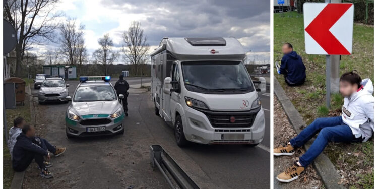 Dwaj Francuzi w skradzionym w Belgii kamperze. Podróżowali i narkotyzowali się