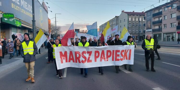 Marsz papieski w Gorzowie