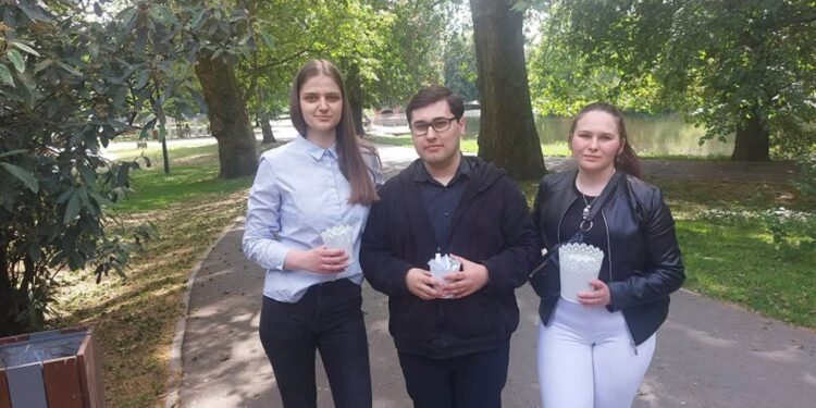 Młodzi gorzowianie pamiętają o Papieżu Polaku