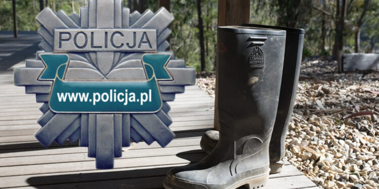 Część zakupów ukrył w starych kaloszach. Pomysłowego złodzieja ze Sławy przyłapał stojący za nim w kolejce policjant po służbie