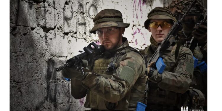 Karabinek Grot w akcji, czyli ćwiczenia skwierzyńskich terytorialsów i żołnierzy 17 WBZ