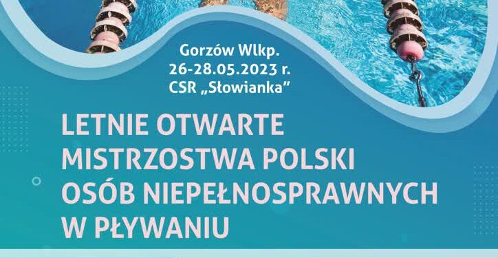 Niepełnosprawni pływacy powalczą w Gorzowie Wlkp. o medale mistrzostw Polski