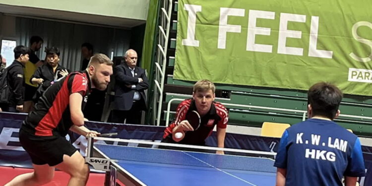 Lubuscy tenisiści stołowi w czołówce Slovenia Open