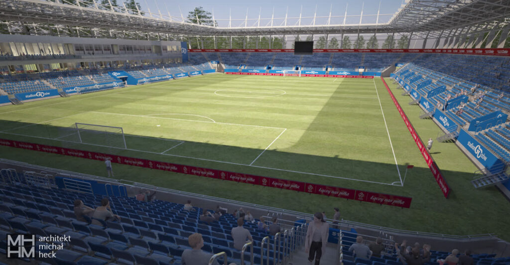 Tak będzie wyglądał przyszły stadion piłkarski w Gorzowie