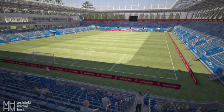 Tak będzie wyglądał przyszły stadion piłkarski w Gorzowie