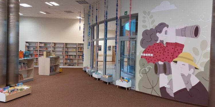 Oddział dziecięcy biblioteki zaprasza do nowych pomieszczeń
