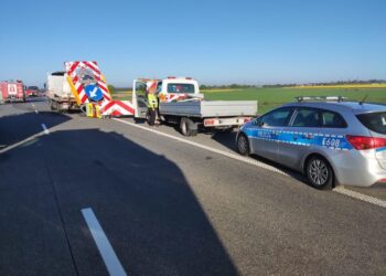 Po wypadku cysterny wznowiono ruch na A2 w stronę Świecka