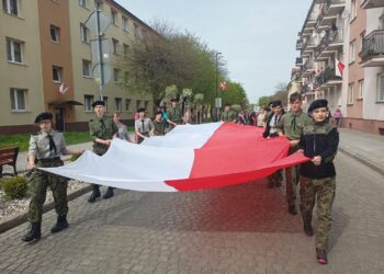Żagańskie obchody Dnia Flagi