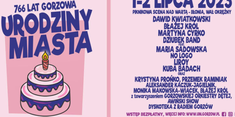 Biesiada z okazji urodzin Gorzowa