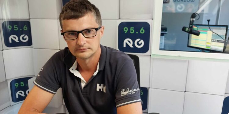 Marcin Sykalski, prezes WOPR Gorzów