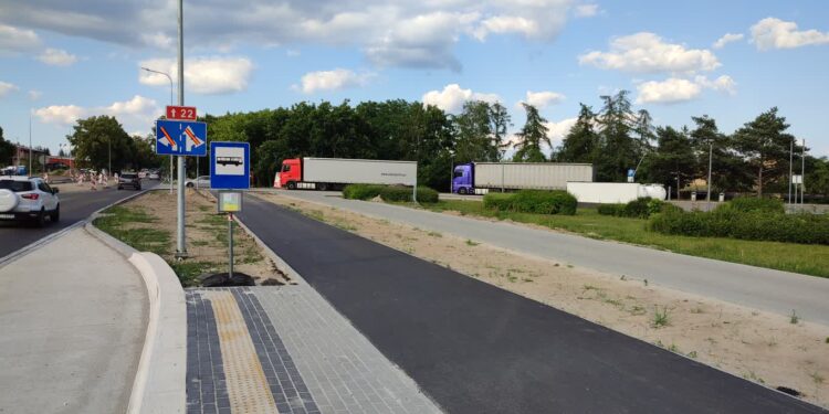 Nowy przystanek linii 124 i 201 na ul. Walczaka w Gorzowie