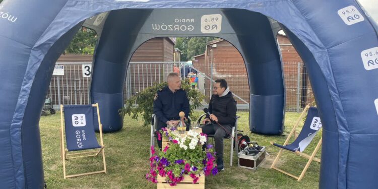 Andrzej Jasiński, komendant straży miejskiej w Gorzowie