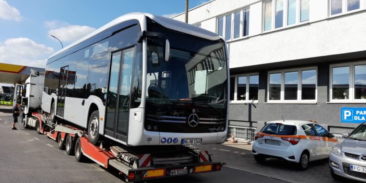 Nowy Mercedes na ulicach Gorzowa