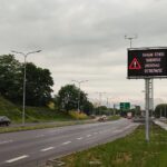 Tablice już ostrzegają przy Rondzie Gdańskim