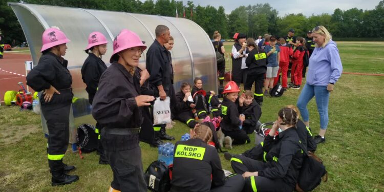 Strażacy ochotnicy walczą o laury…