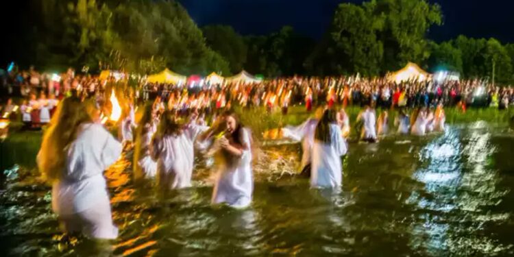 Noc świętojańska w Maszewie