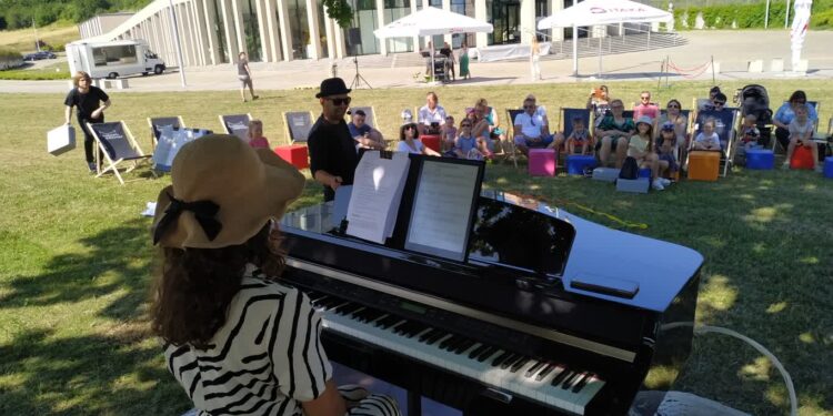 Najpierw zabawa z dziećmi, potem Chopin