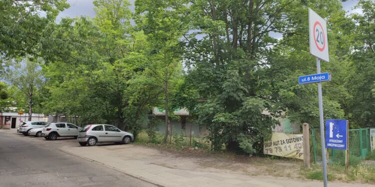 Miasto szykuje plan zagospodarowania przestrzennego dla terenu przy ul. 8 Maja