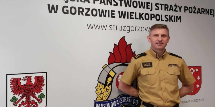 Dariusz Szymura nowym komendantem gorzowskich strażaków