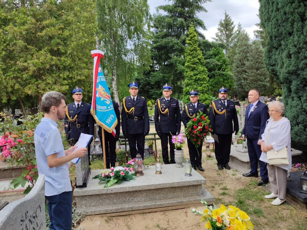 Uroczystość przy grobie Powstańca Wielkopolskiego w Gorzowie