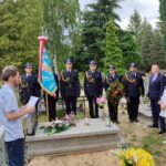 Uroczystość przy grobie Powstańca Wielkopolskiego w Gorzowie