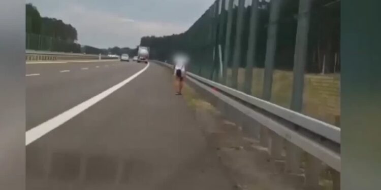 Szła S3, bo pokłóciła się z partnerem