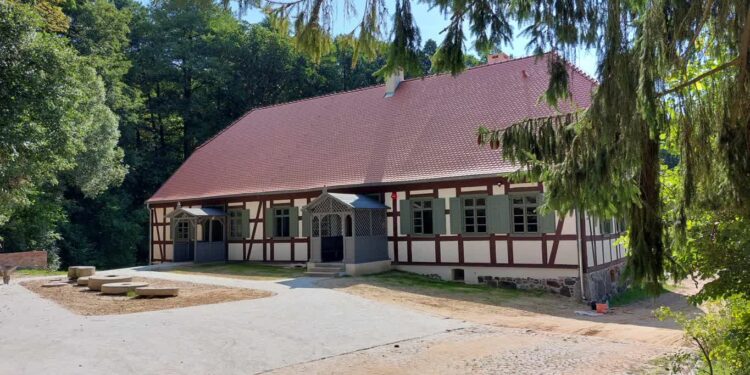 Wyremontowana Zagroda Młyńska zachwyca