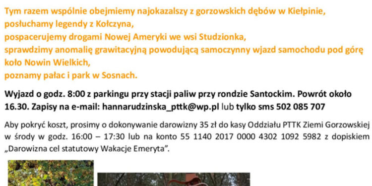 Foto: FB PTTK Ziemi Gorzowskiej