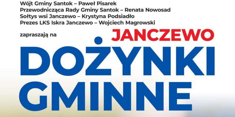Dożynki w gminie Santok