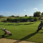 Wakacyjne zajęcia golfa dla początkujących ma miejskim polu w Gorzowie